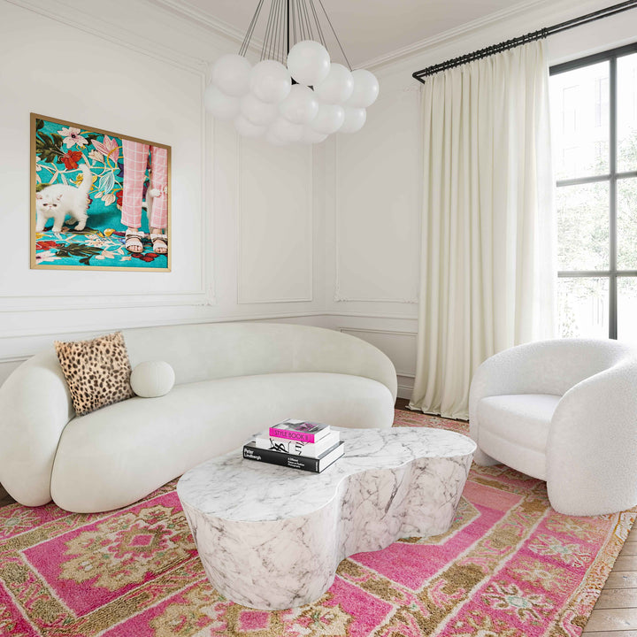 Block Marble Coffee Table