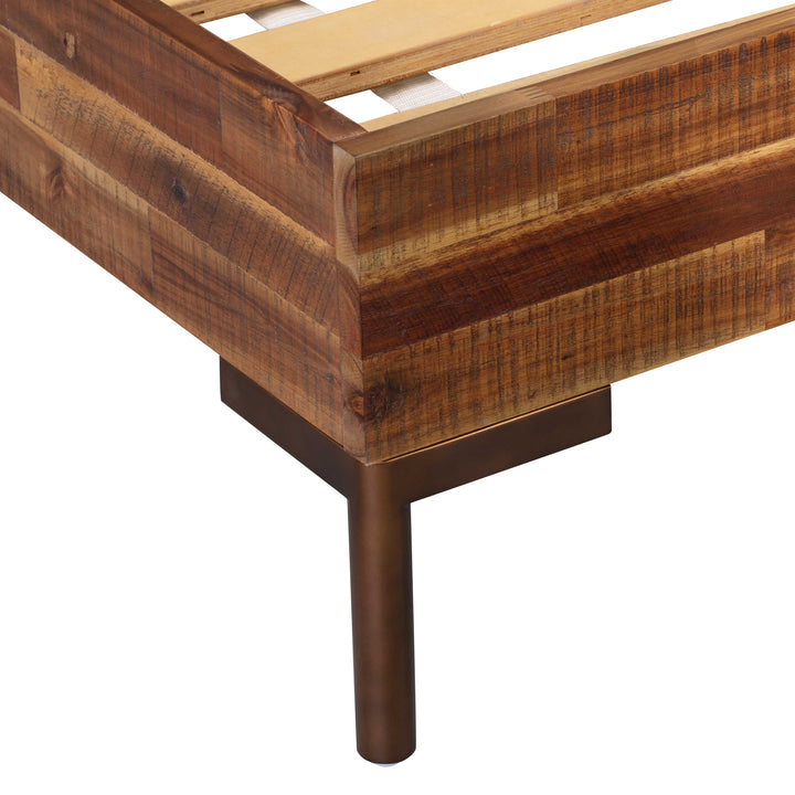 Brooklyn Wooden King Bed