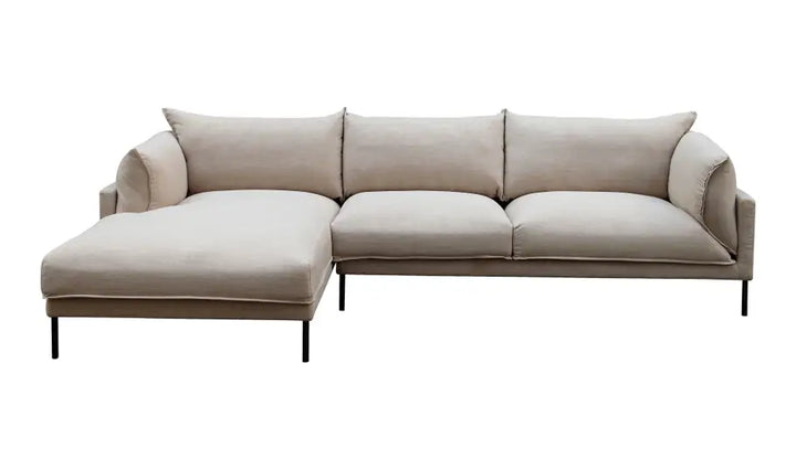 Carmen Left Facing Sectional - Beige