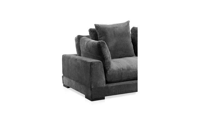 Cascade Nook Modular Sectional Dark Gray