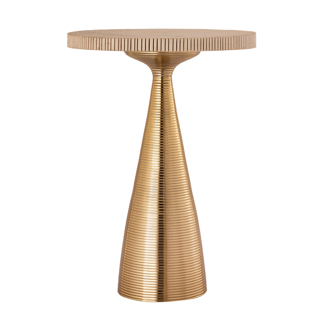 Celestine Ribbed Side Table