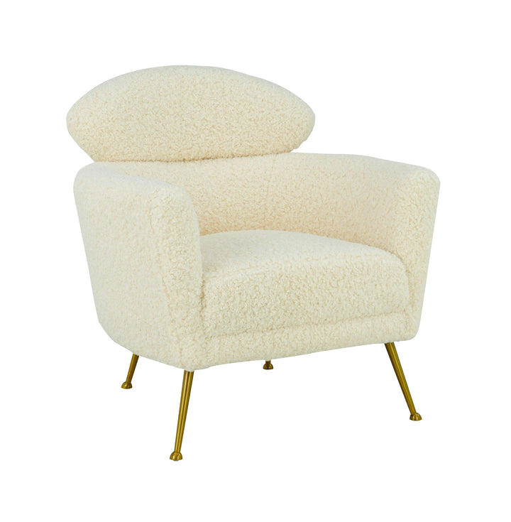 Celtic Faux Shearling Chair