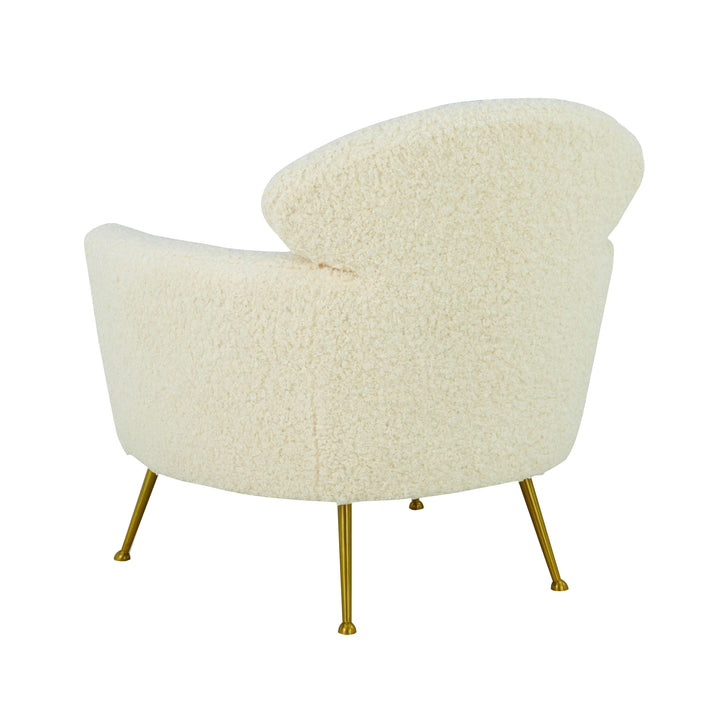 Celtic Faux Shearling Chair