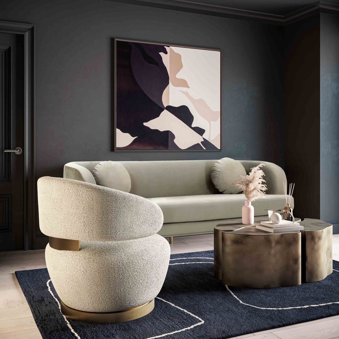 Dallas Faux Shearling Chair