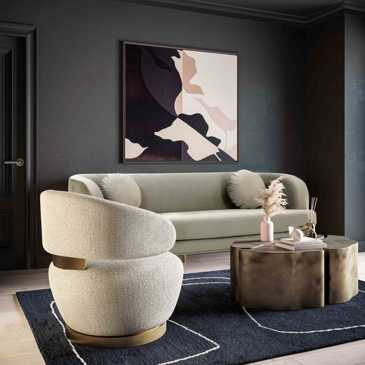 Dallas Faux Shearling Chair