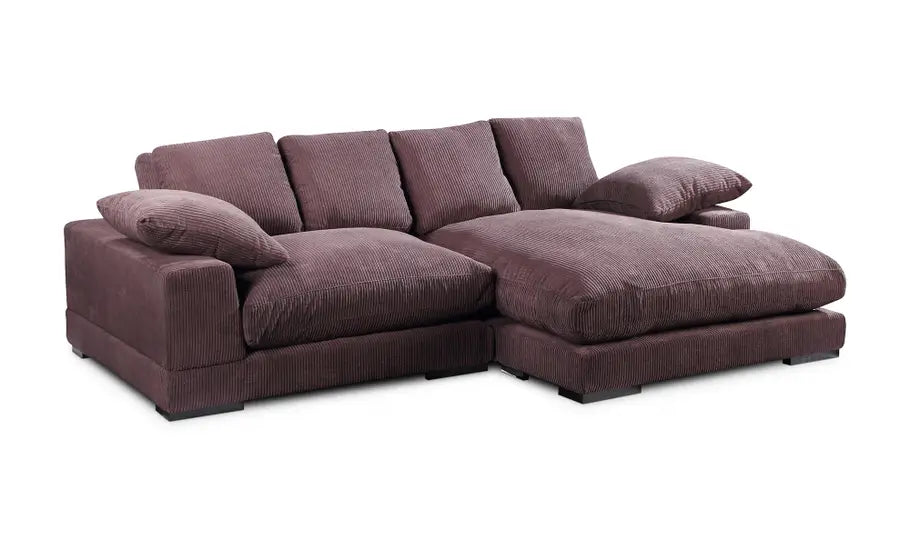 Dive Sectional Dark Brown