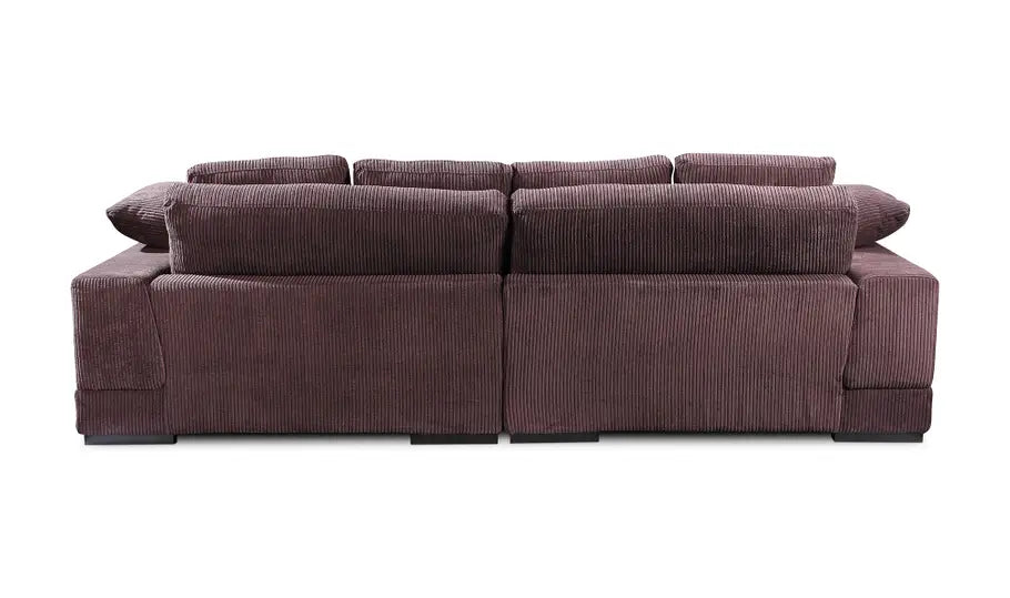 Dive Sectional Dark Brown