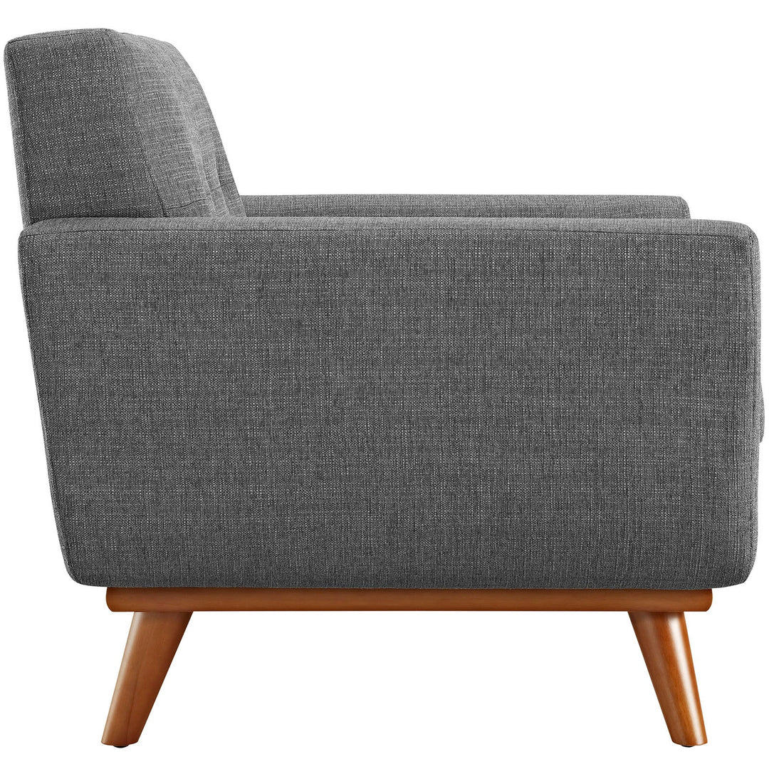 Gage Fabric Armchair - Gray