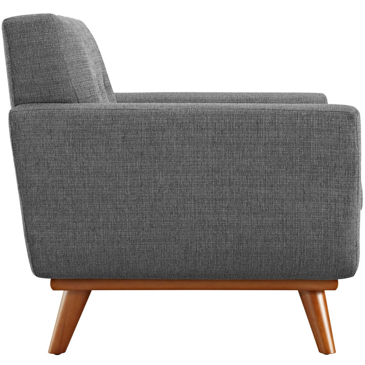 Gage Fabric Armchair - Gray