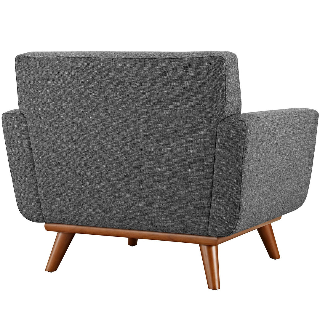 Gage Fabric Armchair - Gray