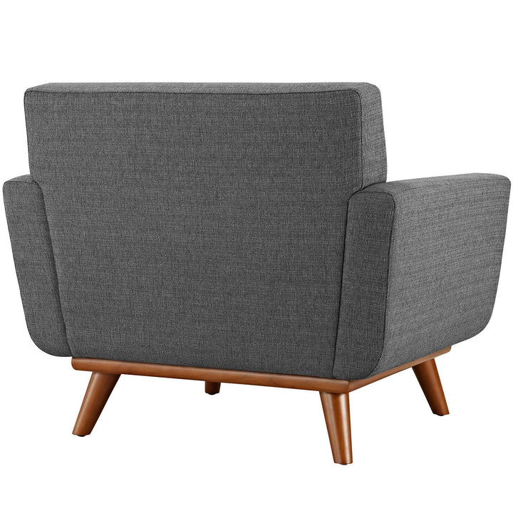Gage Fabric Armchair - Gray