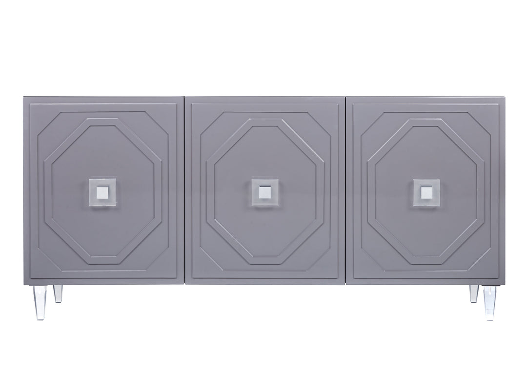 Eos Grey Lacquer Buffet