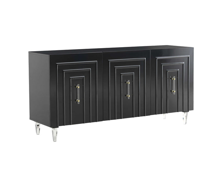 Fiona Black Lacquer Buffet