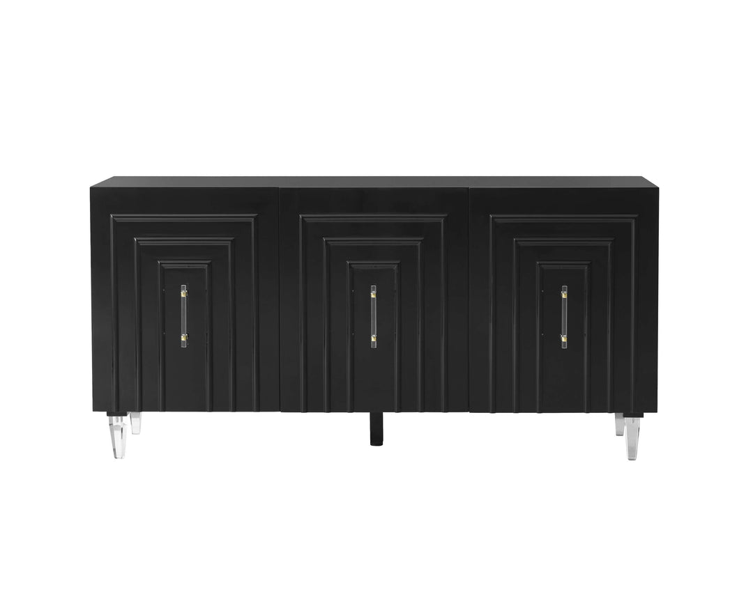 Fiona Black Lacquer Buffet