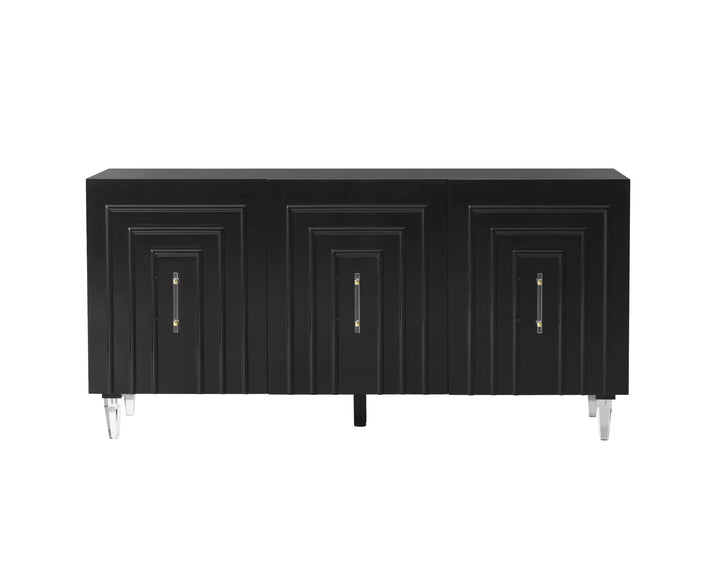 Fiona Black Lacquer Buffet