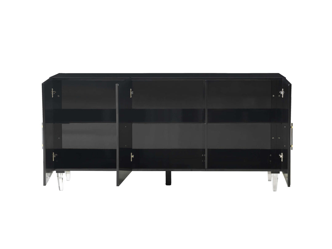 Fiona Black Lacquer Buffet