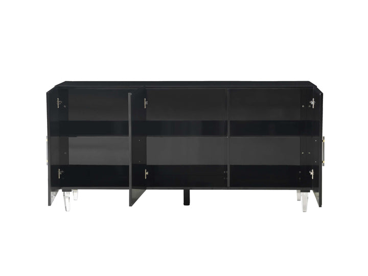 Fiona Black Lacquer Buffet