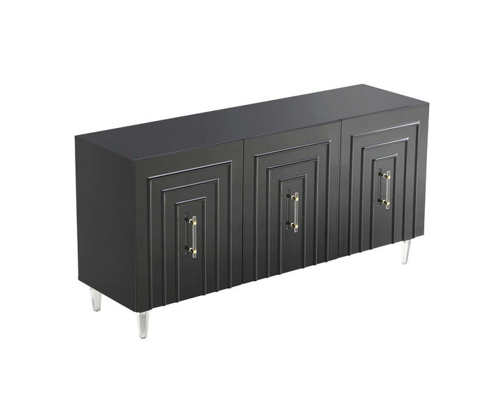 Fiona Black Lacquer Buffet