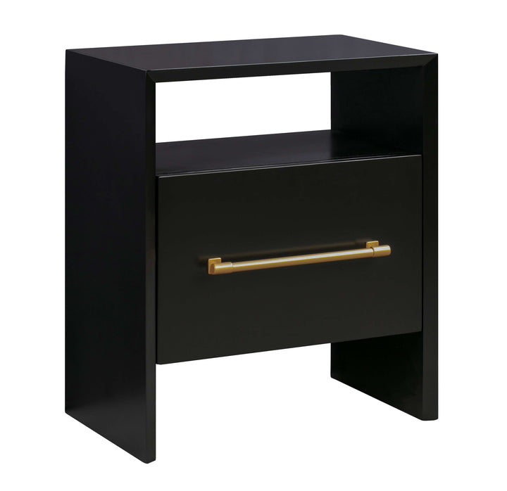 Freedom Black Nightstand