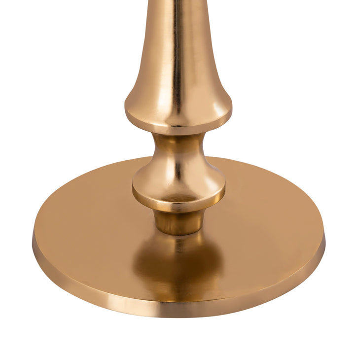 Gilded Goathide Side Table