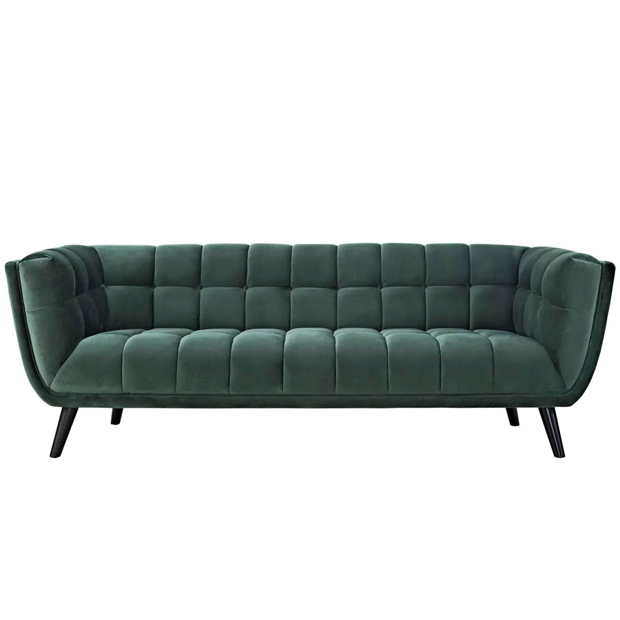 Weste Performance Velvet Sofa - Green