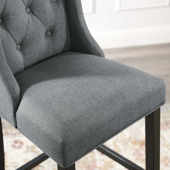 Troban Bar Stool - Dark Gray