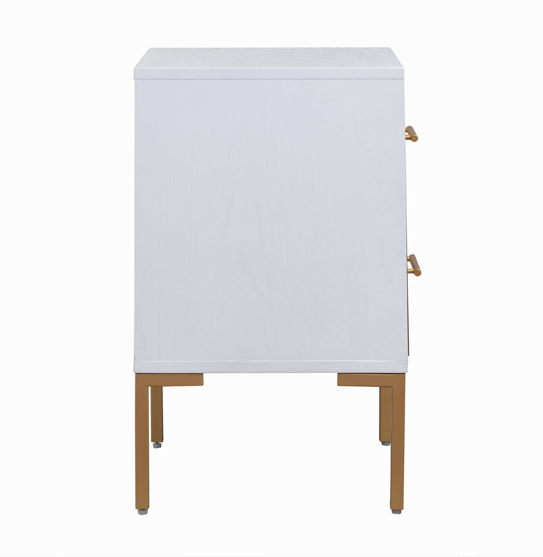Harper White Side Table