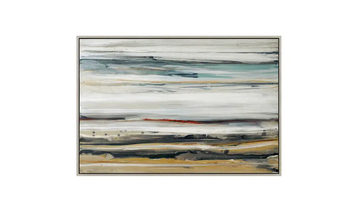 Hue Swathe Wall Decor Large With Frame