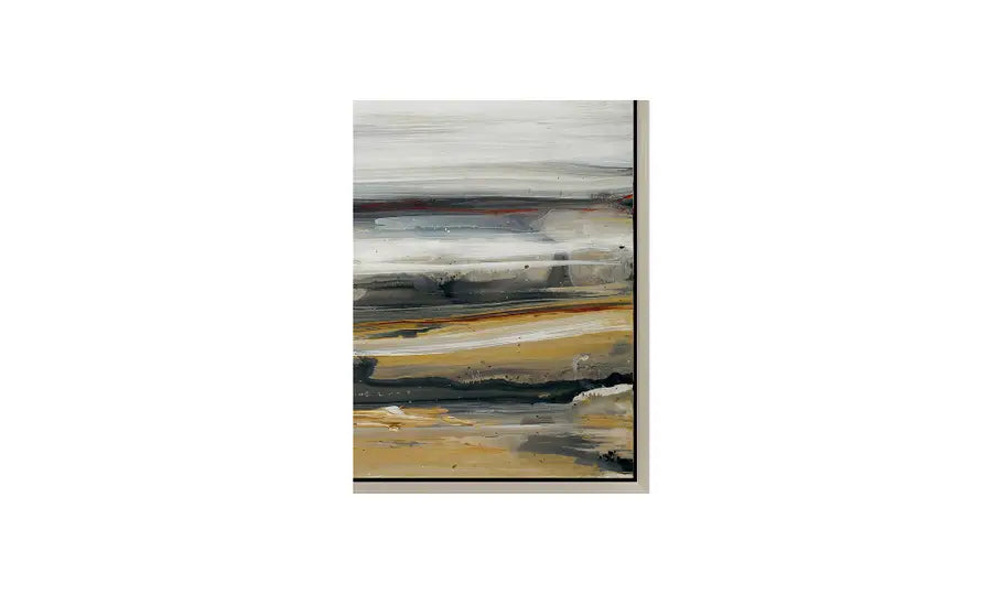 Hue Swathe Wall Decor Large With Frame