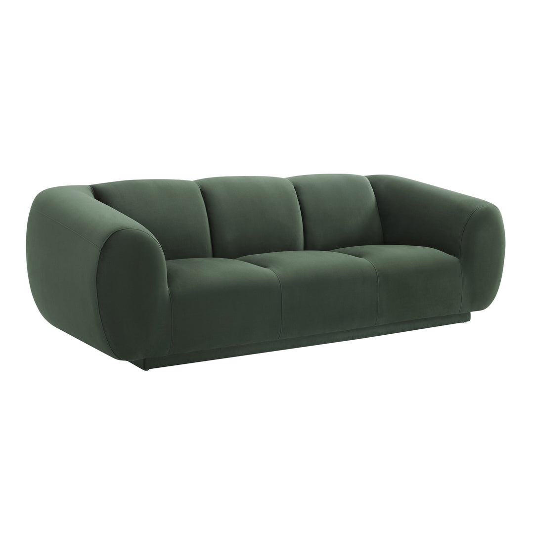 Jasper Forest Green Velvet Sofa