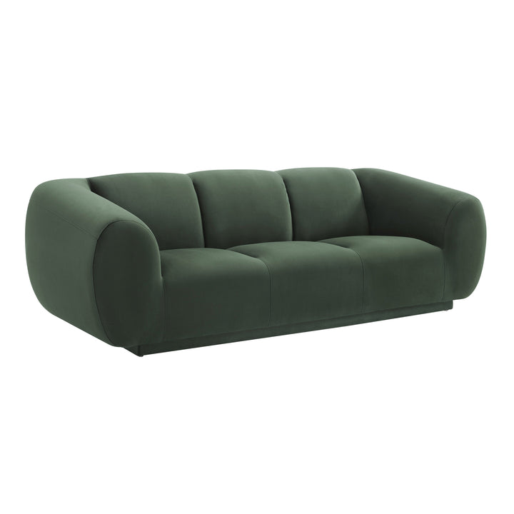 Jasper Forest Green Velvet Sofa