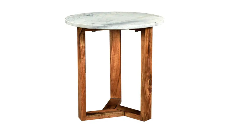Jasper Side Table - White