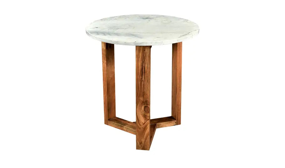 Jasper Side Table - White