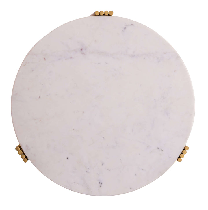 livia marble side table by inspire me home decor