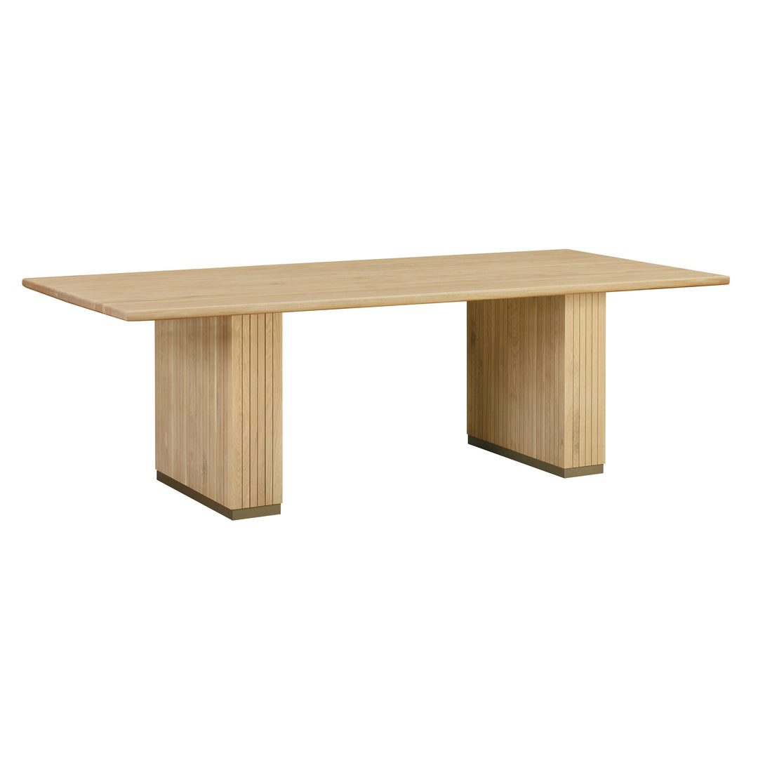 London Oak Wood Dining Table