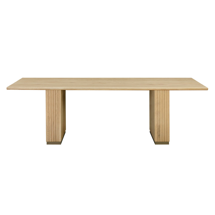 London Oak Wood Dining Table