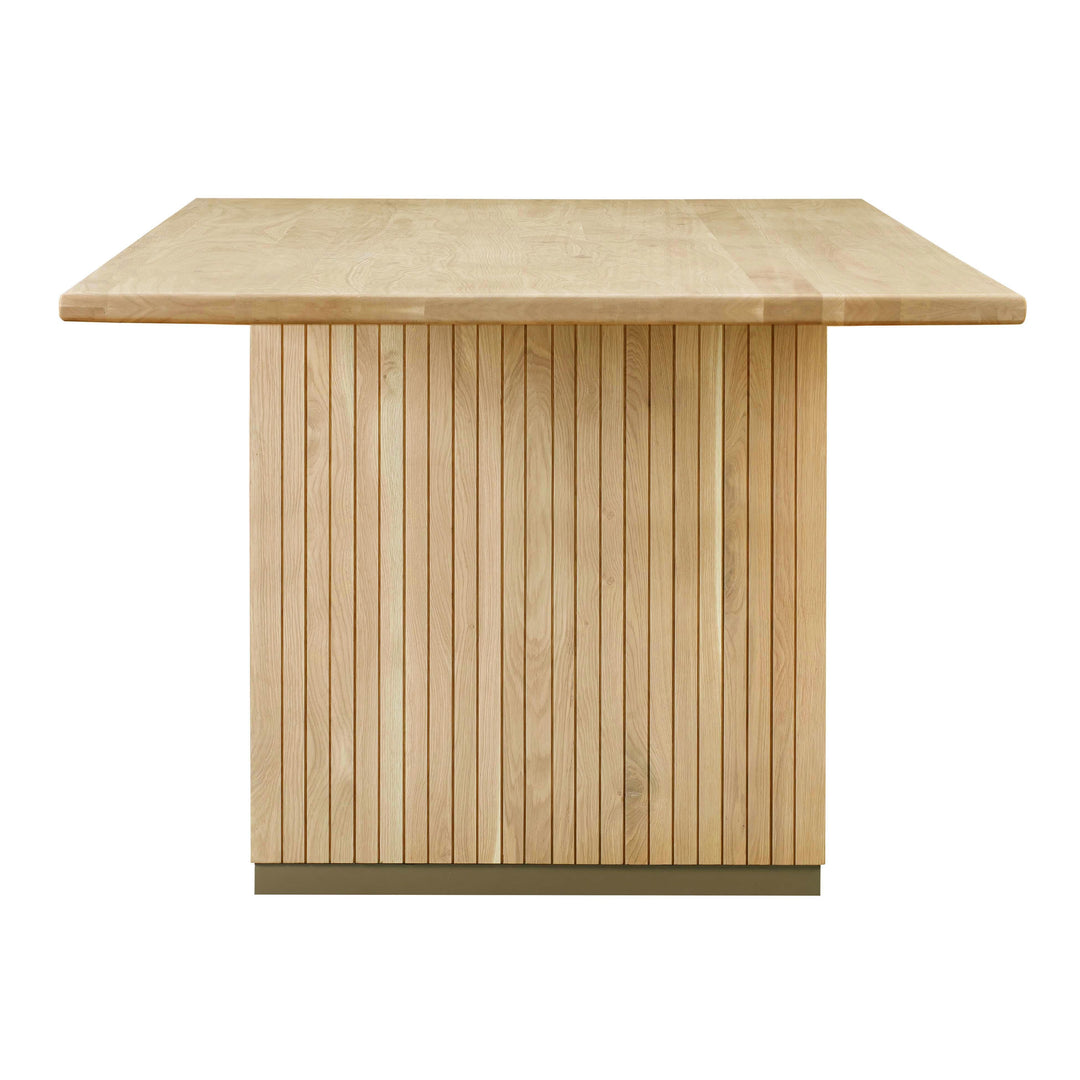 London Oak Wood Dining Table