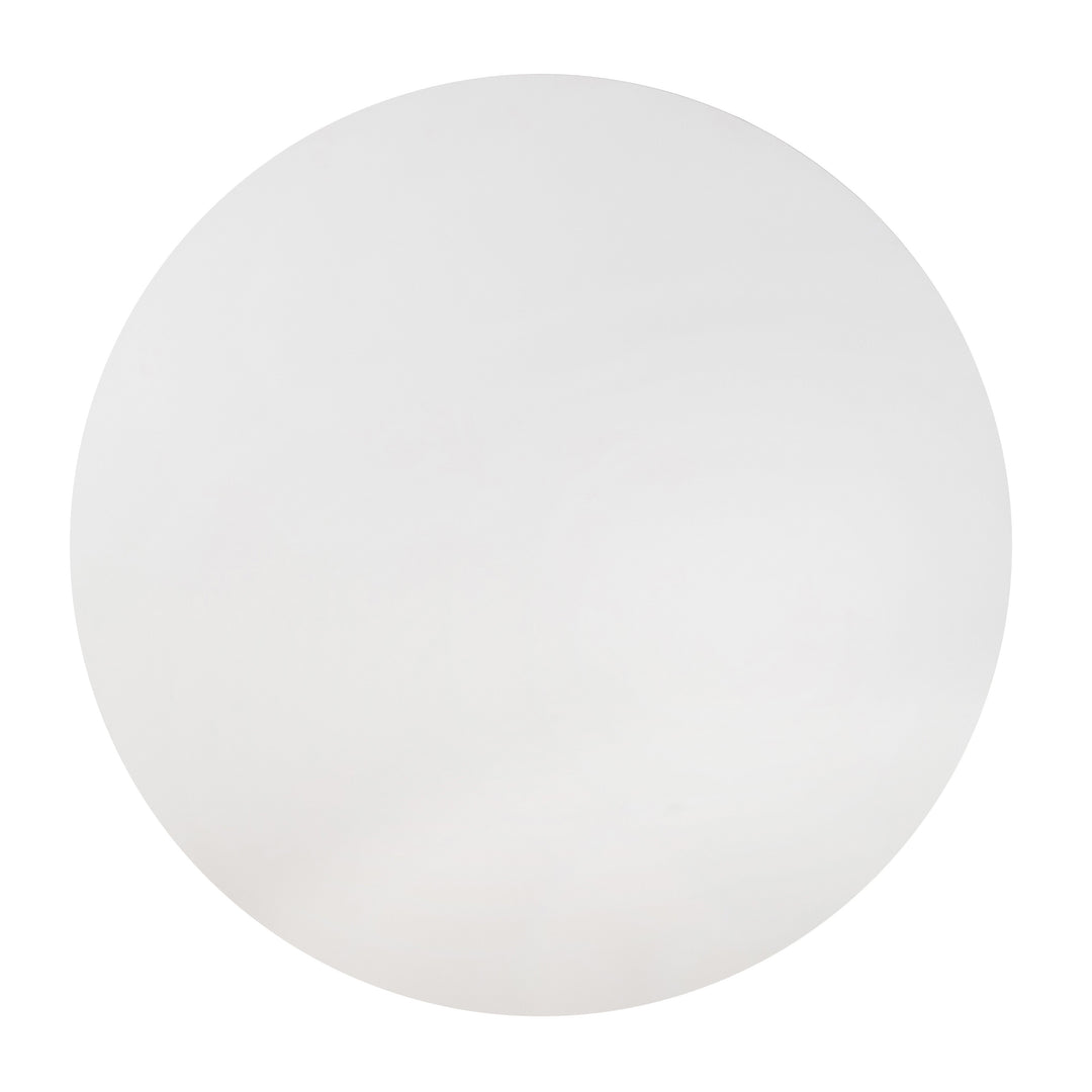 Luna White Round Dining Table