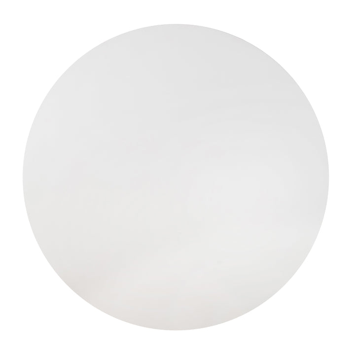 Luna White Round Dining Table