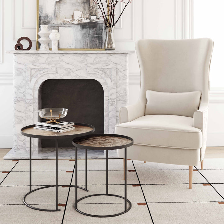 Luna Round Nesting Tables