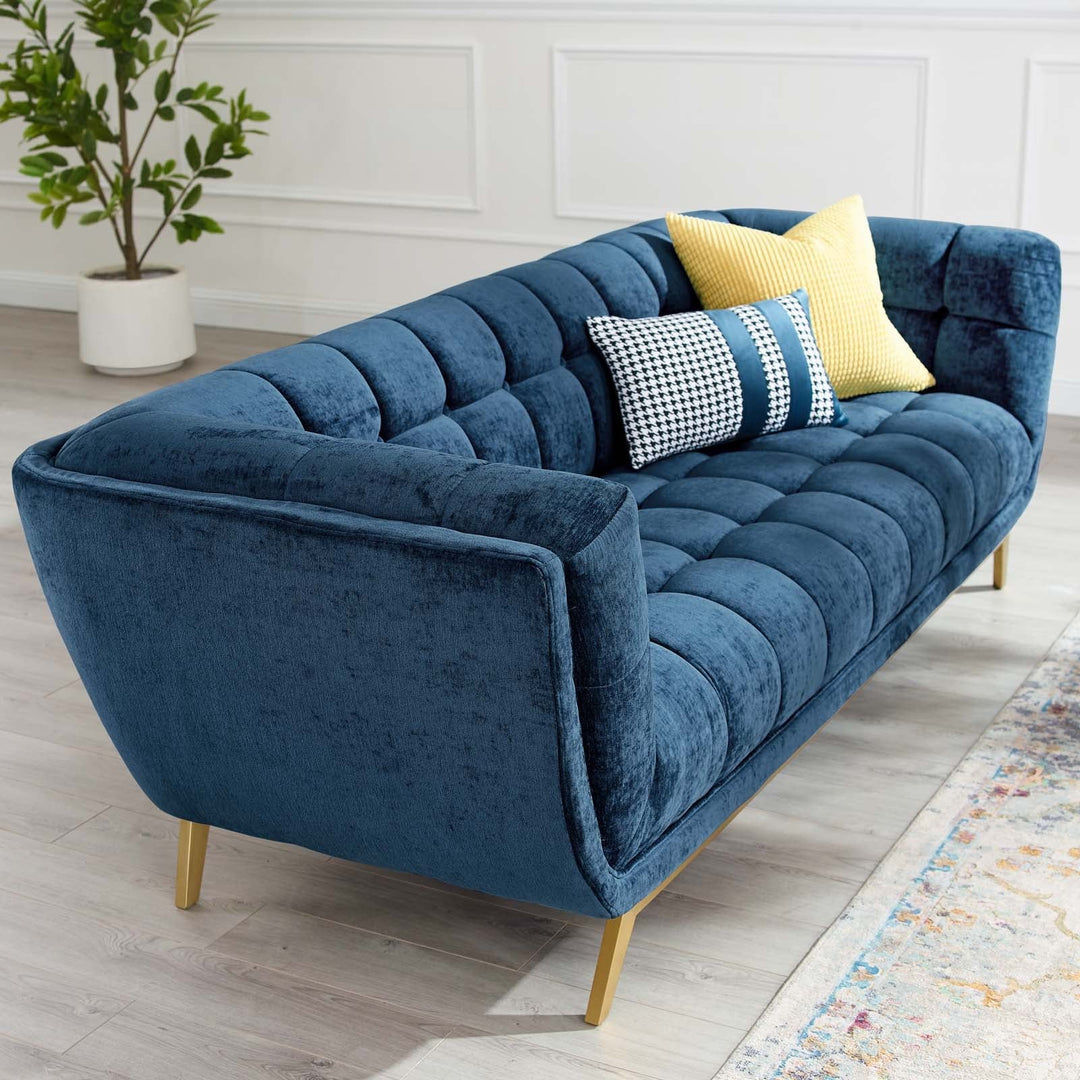 Weste Crushed Performance Velvet Sofa
