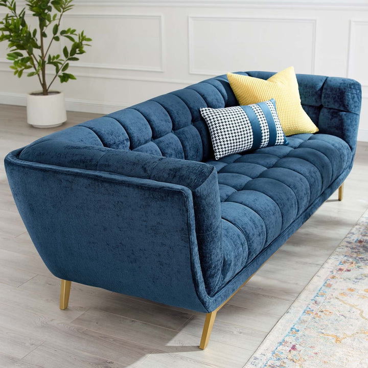 Weste Crushed Performance Velvet Sofa