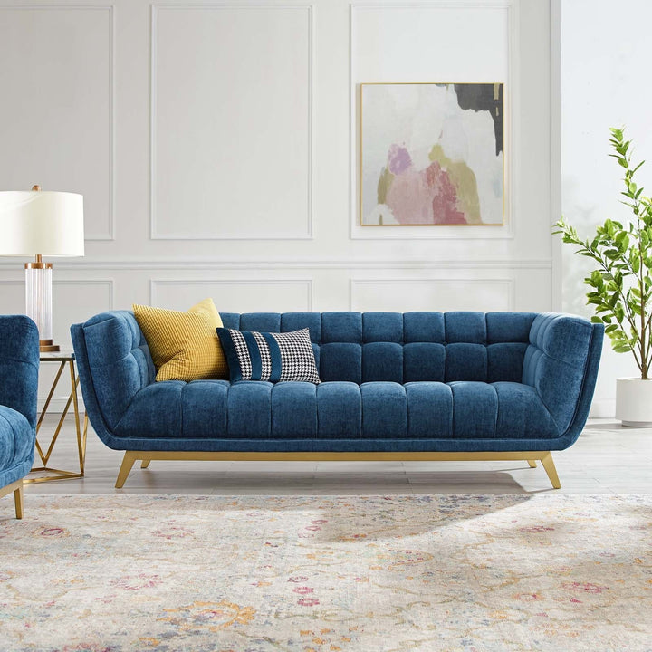 Weste Crushed Performance Velvet Sofa