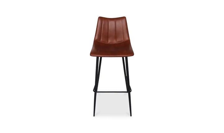 Nico Cognac Bar Stool- Set Of Two