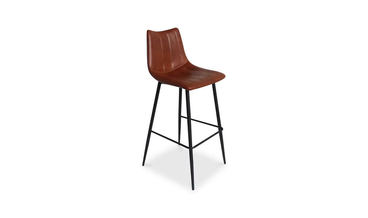Nico Cognac Bar Stool- Set Of Two