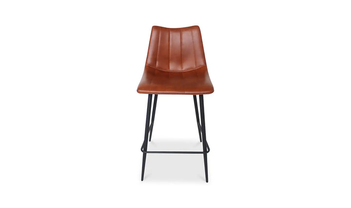 Nico Cognac Counter Stool - Set Of Two