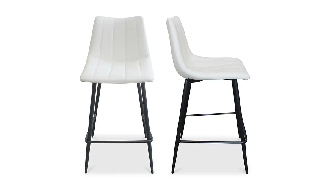 Nico Ivory Counter Stool - Set Of Two
