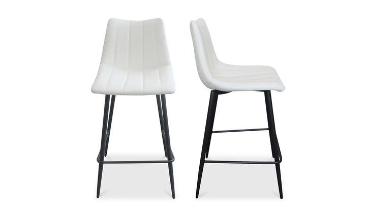 Nico Ivory Counter Stool - Set Of Two