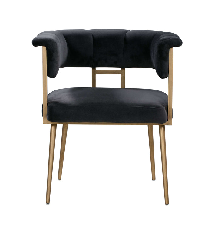 Nova Grey Velvet Chair