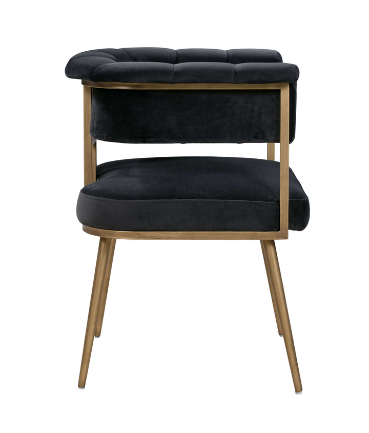 Nova Grey Velvet Chair